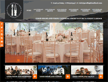Tablet Screenshot of goodhighlandfood.com